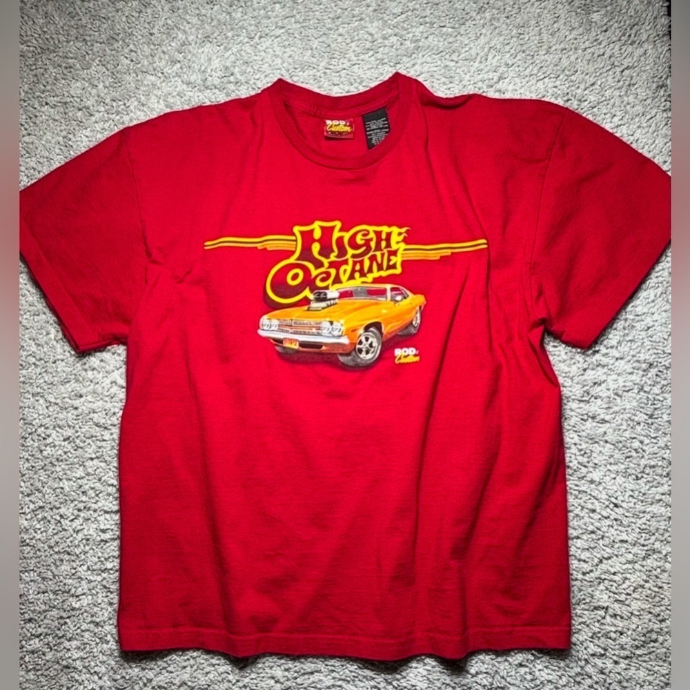 Rod and Custom Shirt Mens XXL Crewneck Tee High Octane Muscle Car Streetwear